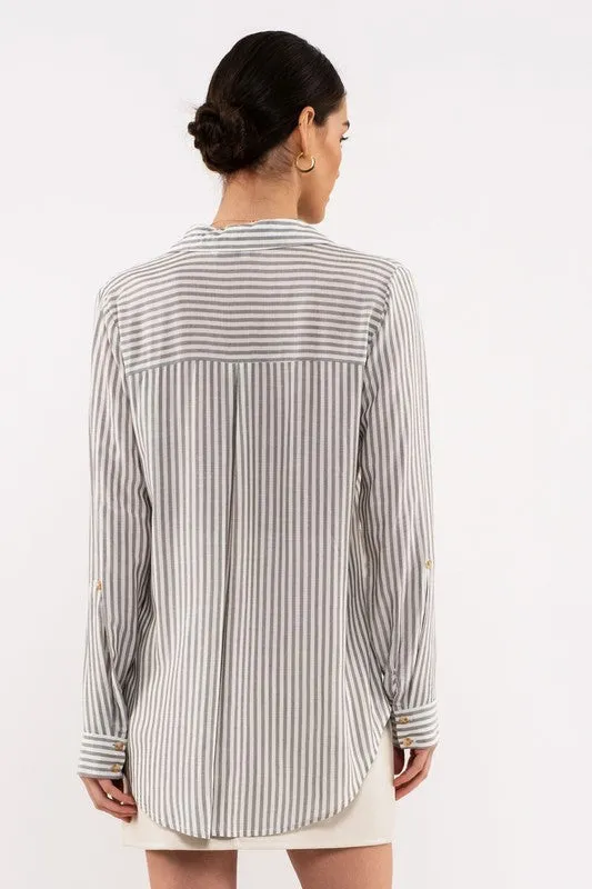 By the Bay Button Down Top