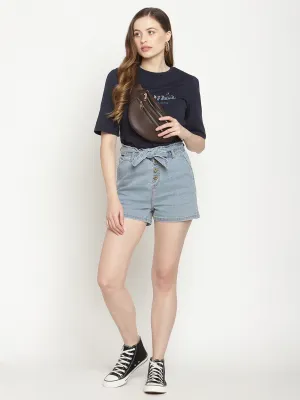 Camla Barcelona Navy Top