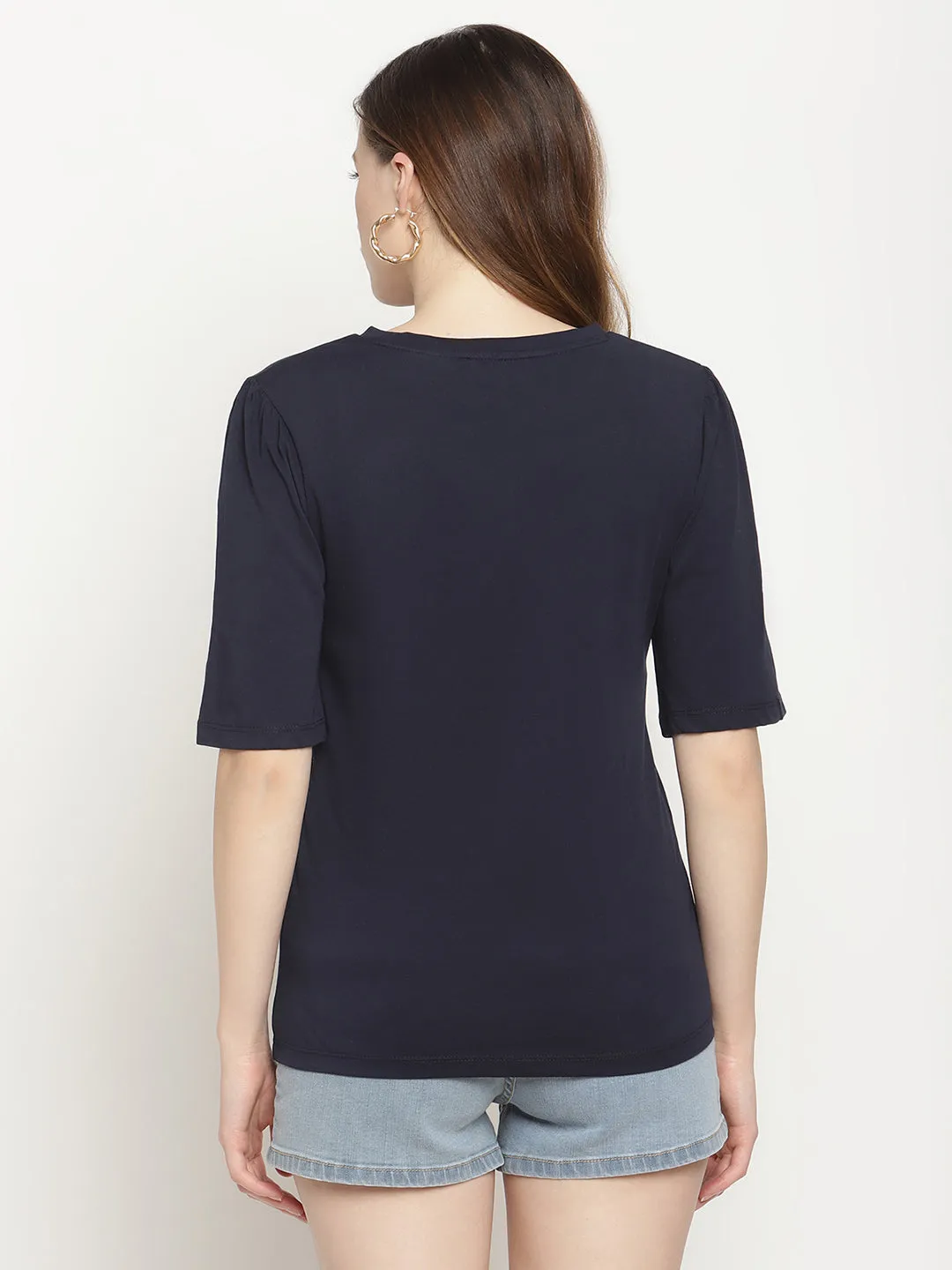 Camla Barcelona Navy Top