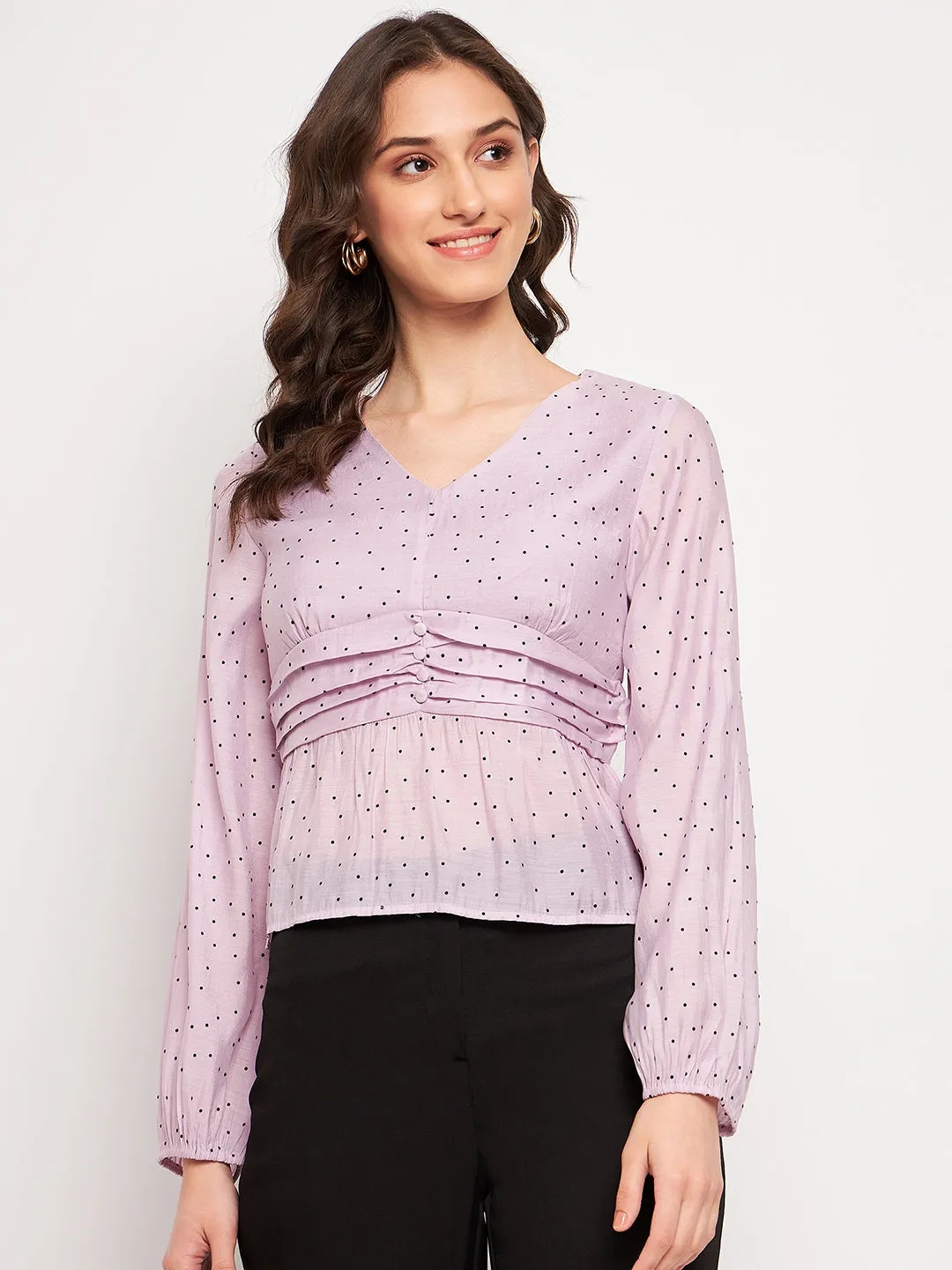 Camla Barcelona Purple Top