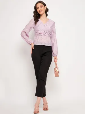 Camla Barcelona Purple Top