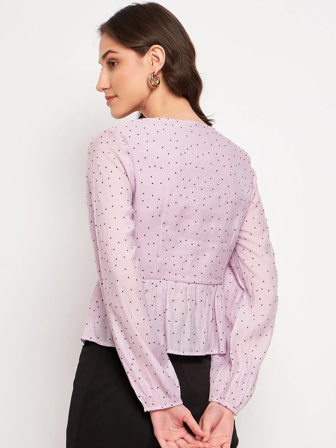 Camla Barcelona Purple Top