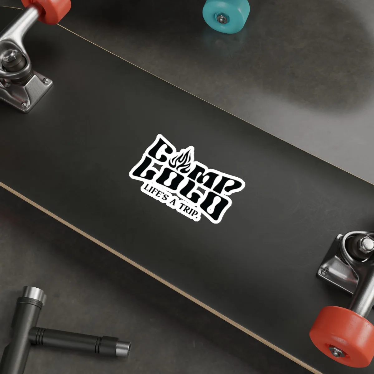 Camp Lolo Classic Logo Die-Cut Stickers