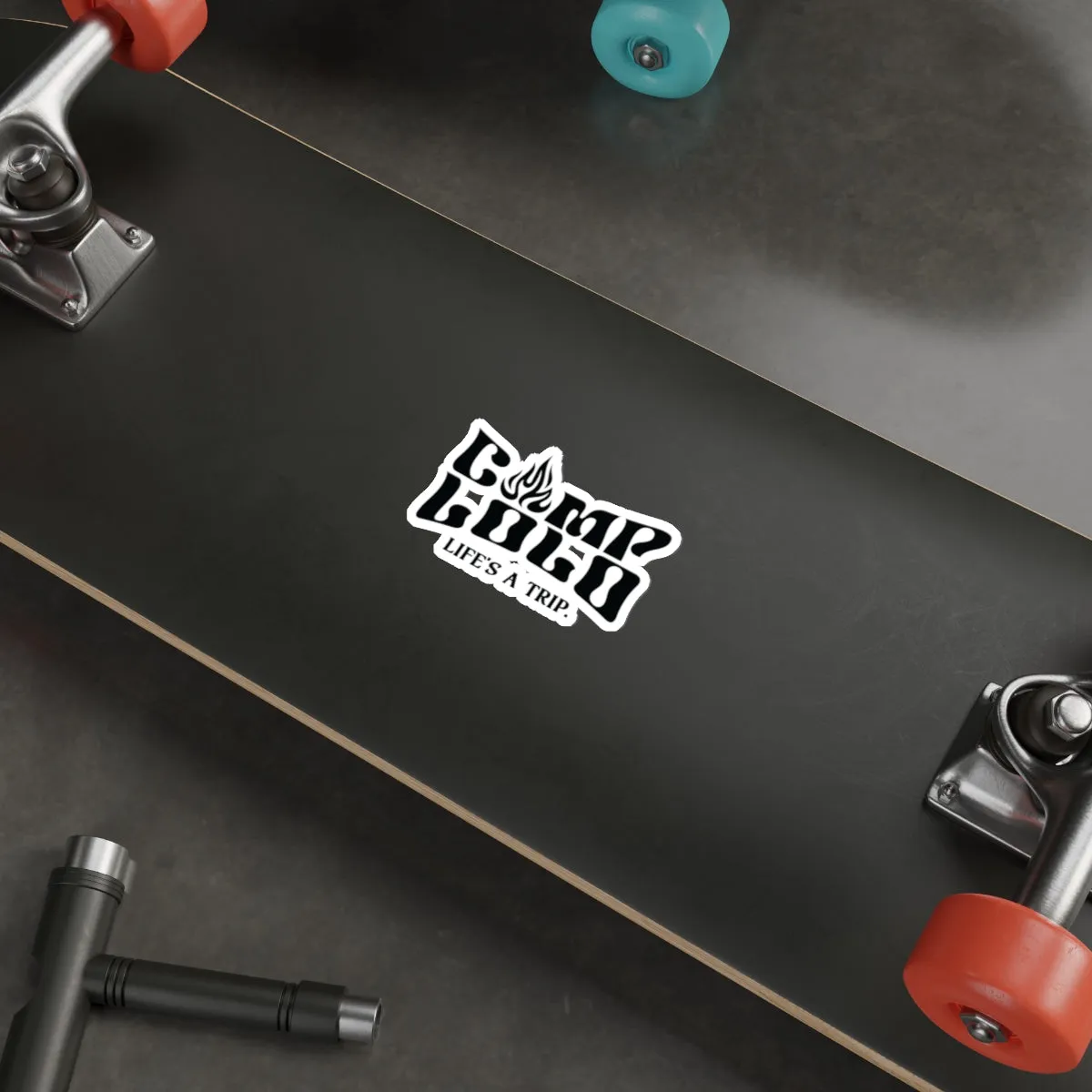 Camp Lolo Classic Logo Die-Cut Stickers