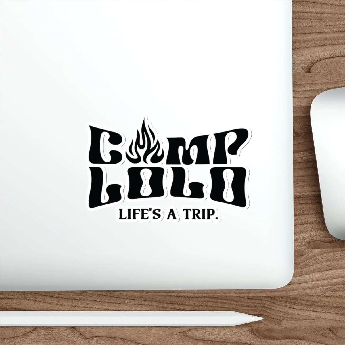 Camp Lolo Classic Logo Die-Cut Stickers