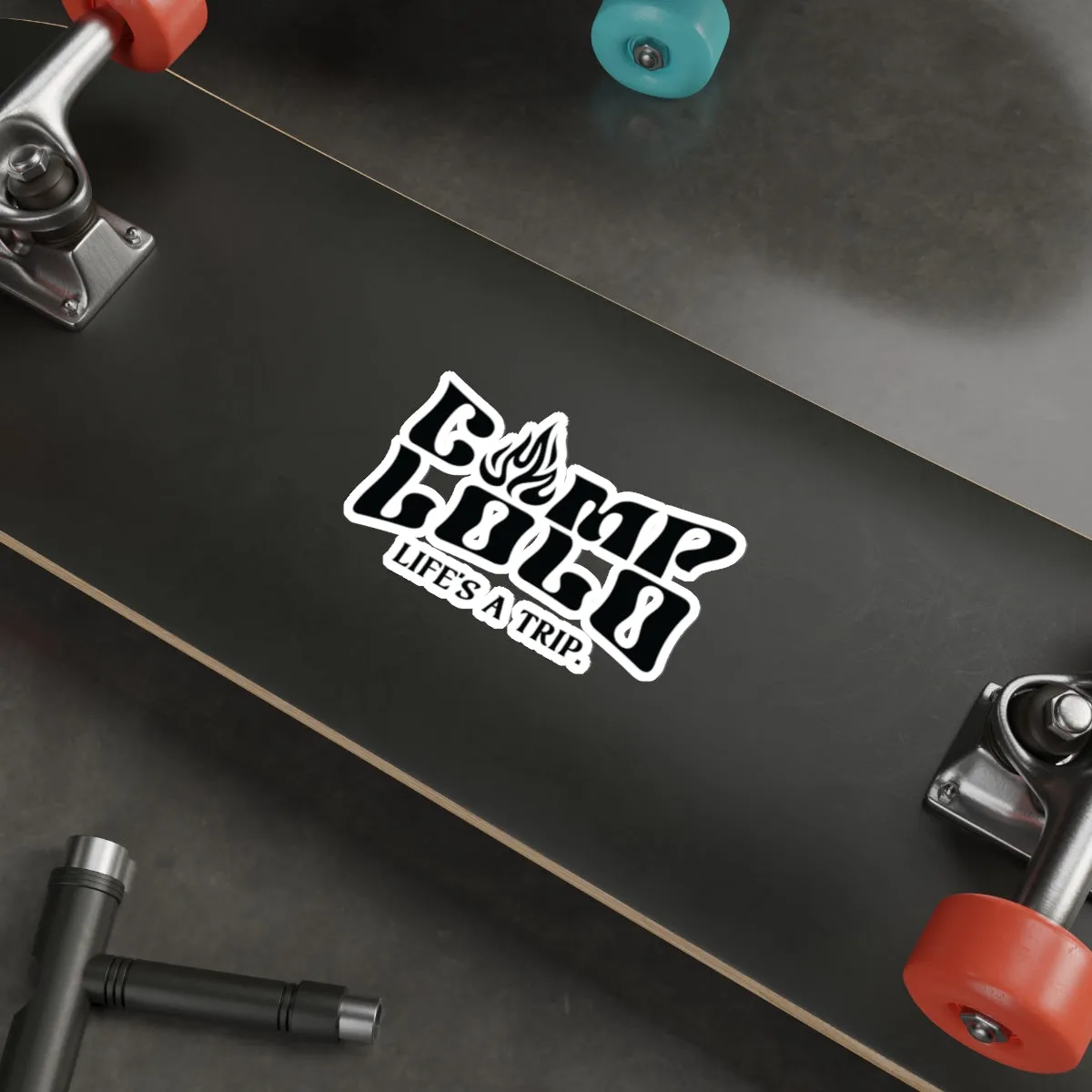 Camp Lolo Classic Logo Die-Cut Stickers