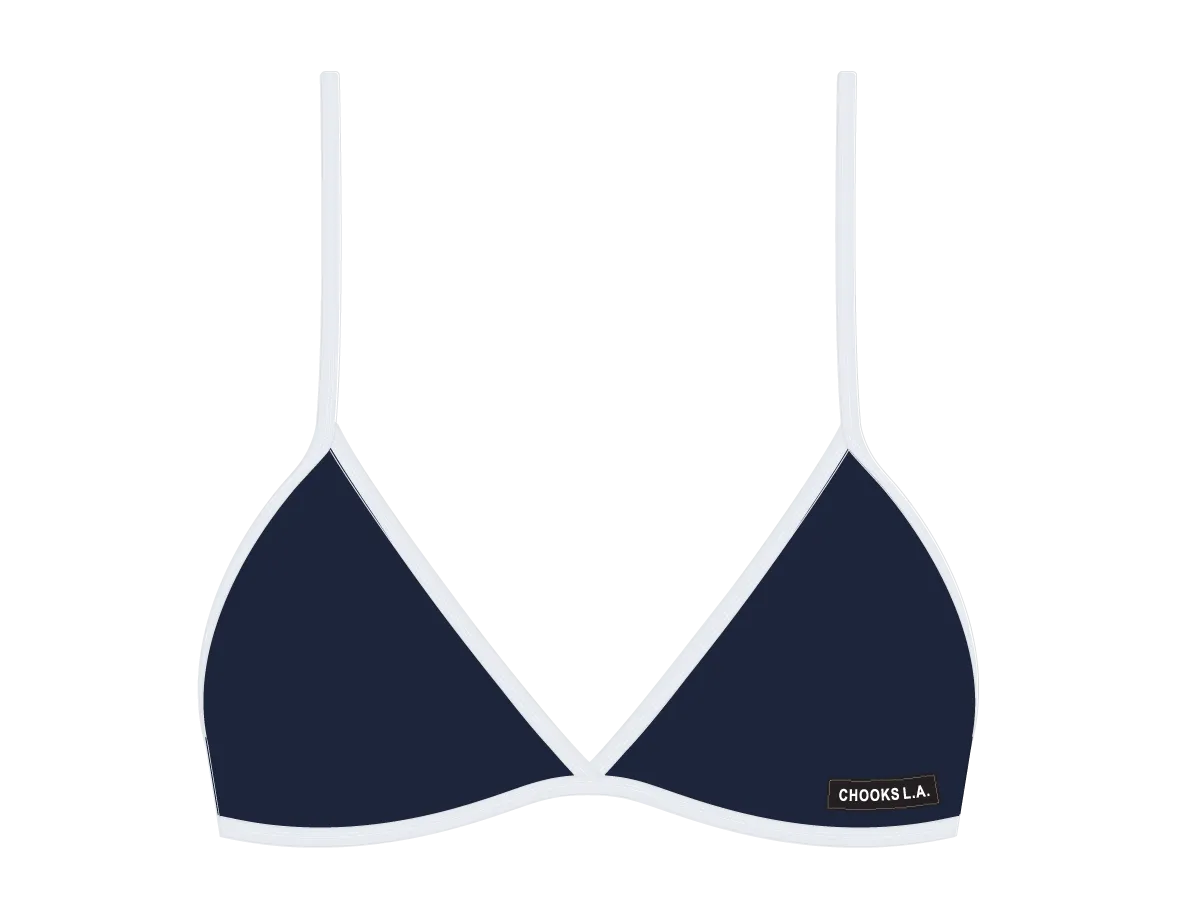 Captain Blue Bikini top