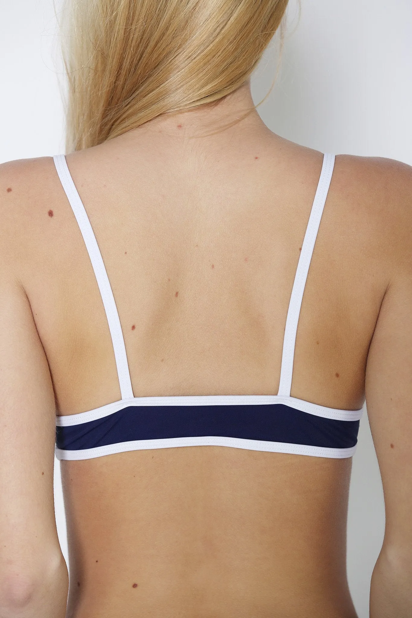 Captain Blue Fitted Top