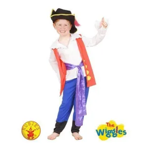 Captain Feathersword Premium Costume Size 2 4