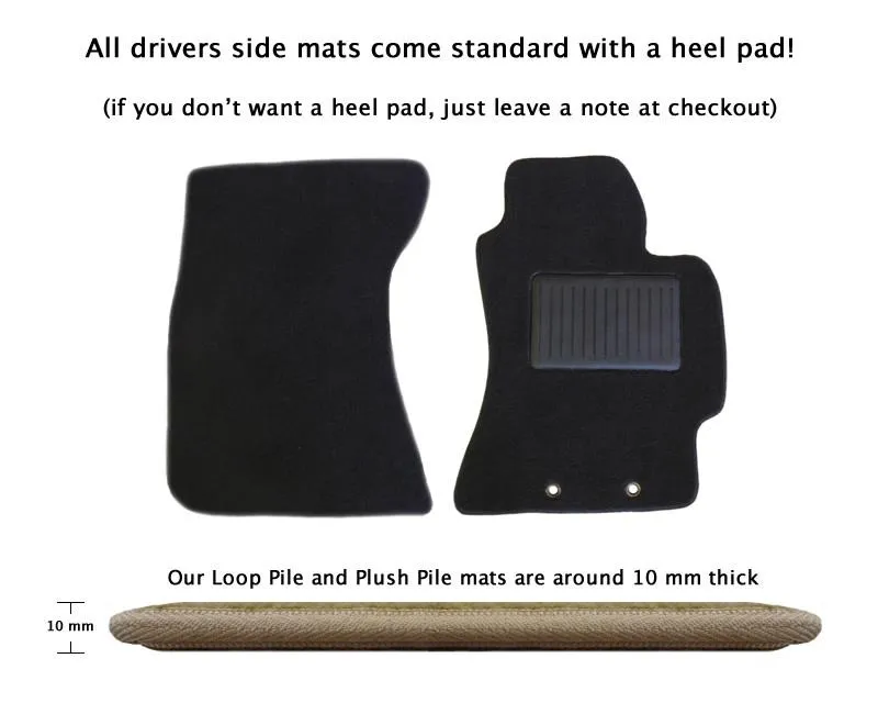 Car Mats to fit Volkswagen Golf CL (1996 - 2002) CONVERTIBLE