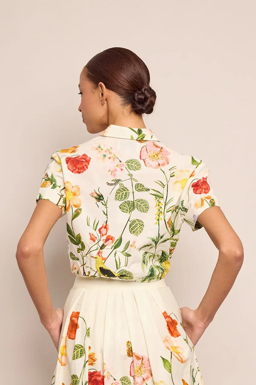 Cara Cara Asbury Top in Nectar Egret