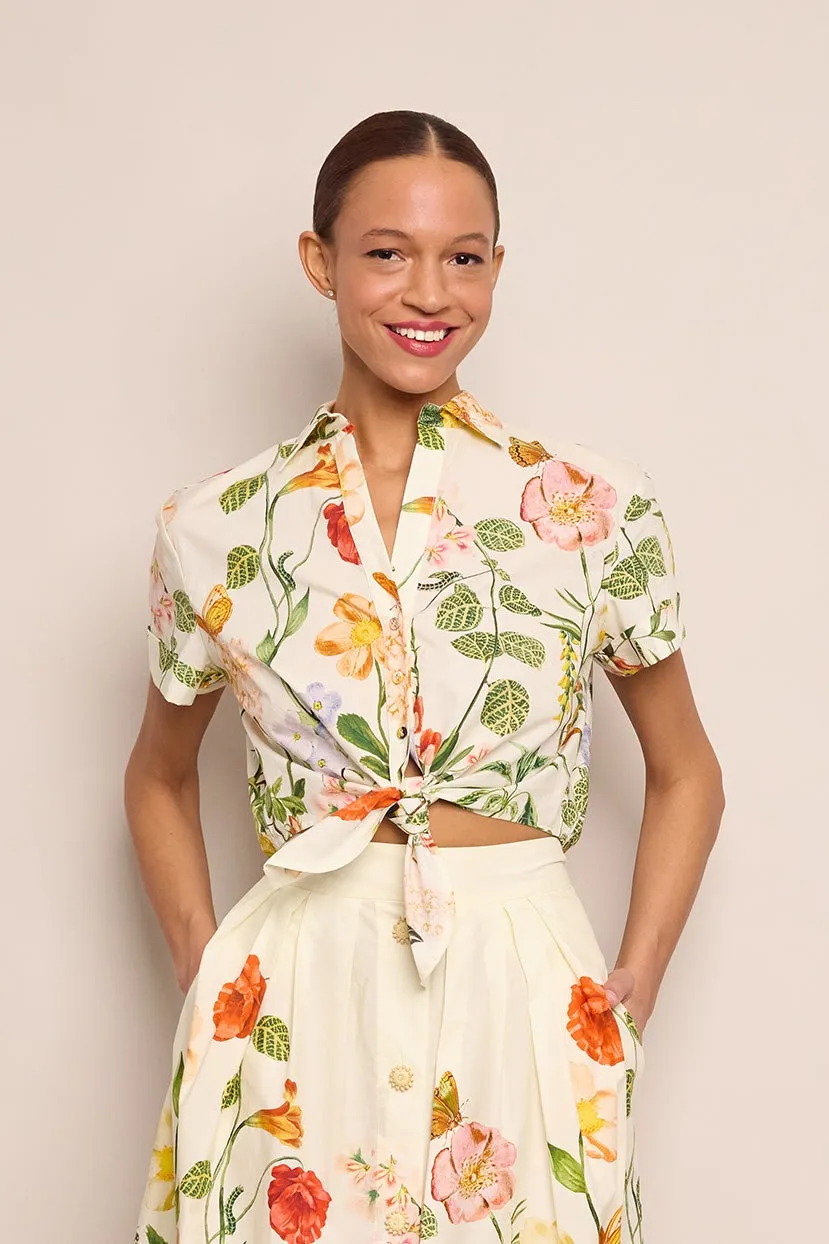 Cara Cara Asbury Top in Nectar Egret