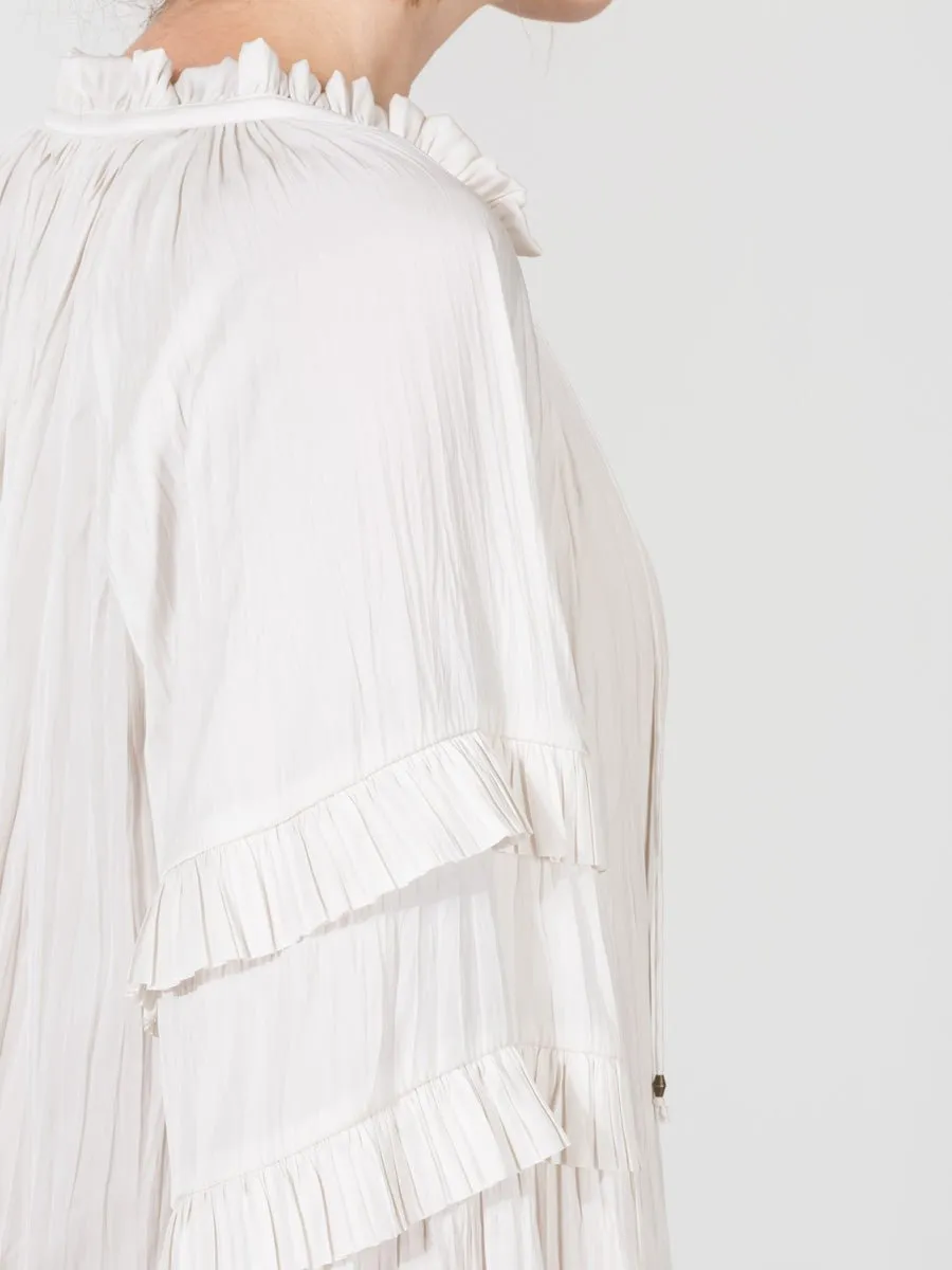 carolina blouse - blanc