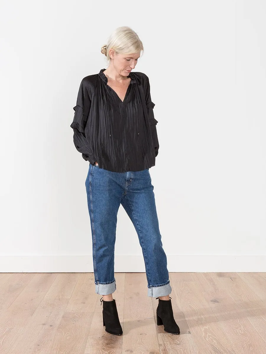 carolina blouse - noir
