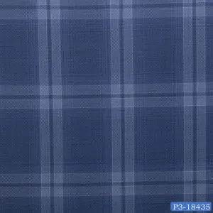 Carolina Blue with White Check Suit