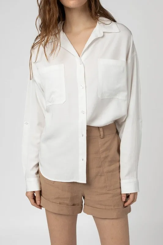 Chandler Button Down Top