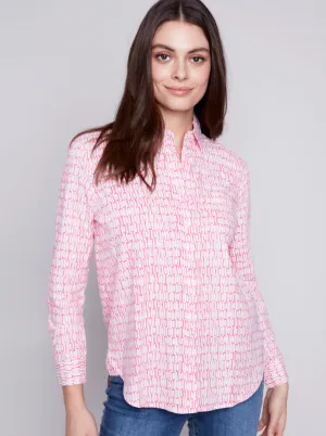 Charlie B. Rose Printed Top