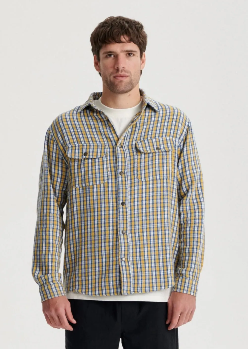 Check Mate Overshirt Yolk