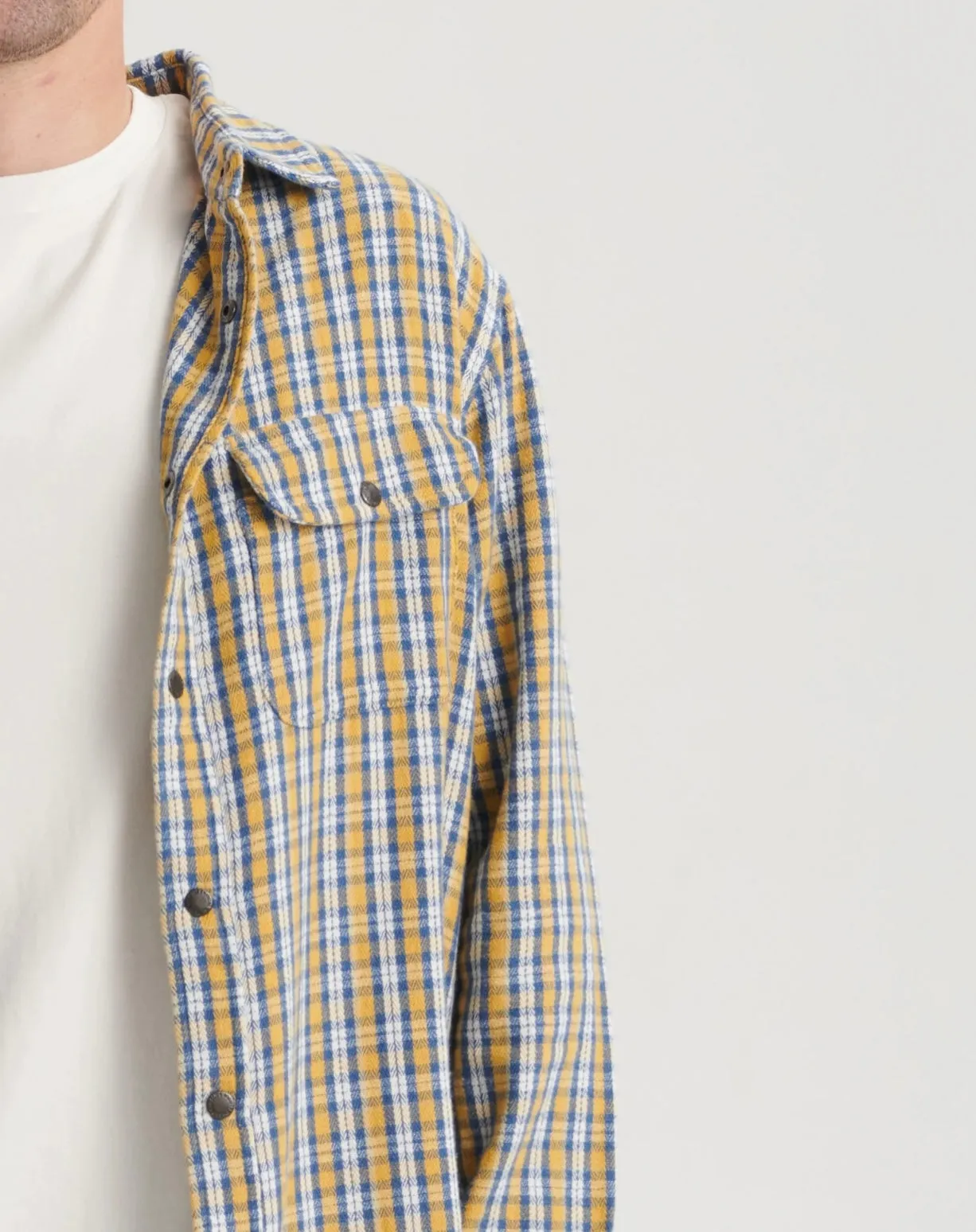 Check Mate Overshirt Yolk