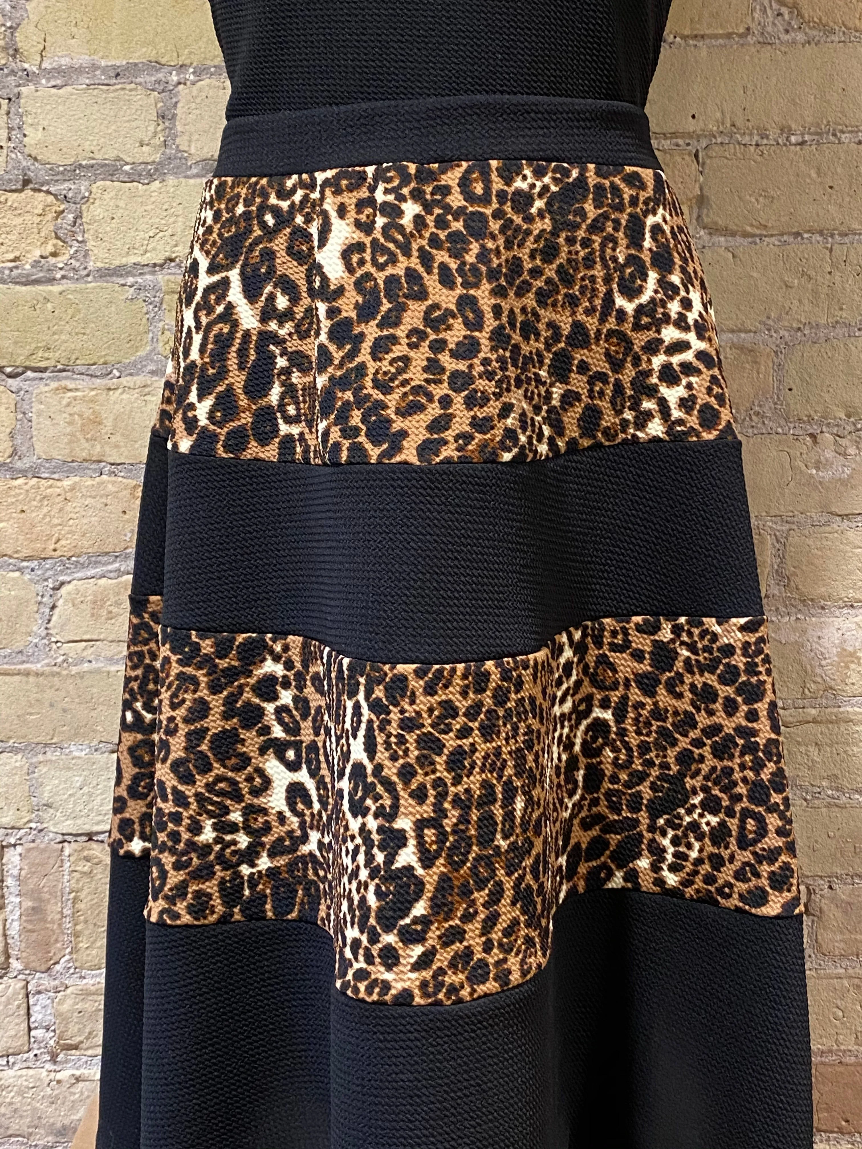 Cheetah Circle Skirt