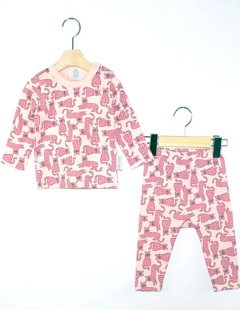 Cheetah Pyjamas Pink