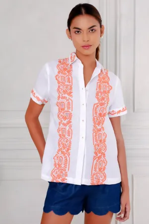 Chloe Top, Papaya