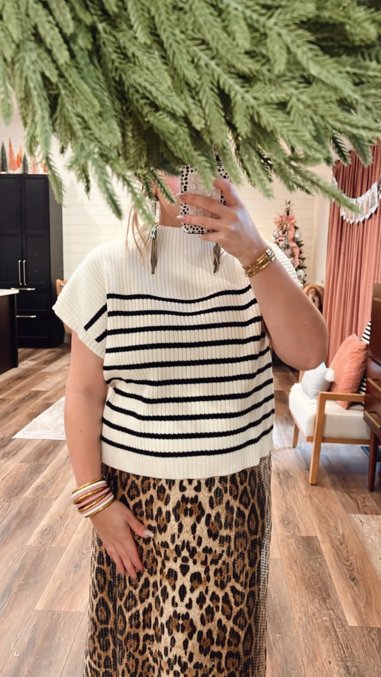 Classic Coco Stripe Sweater Top