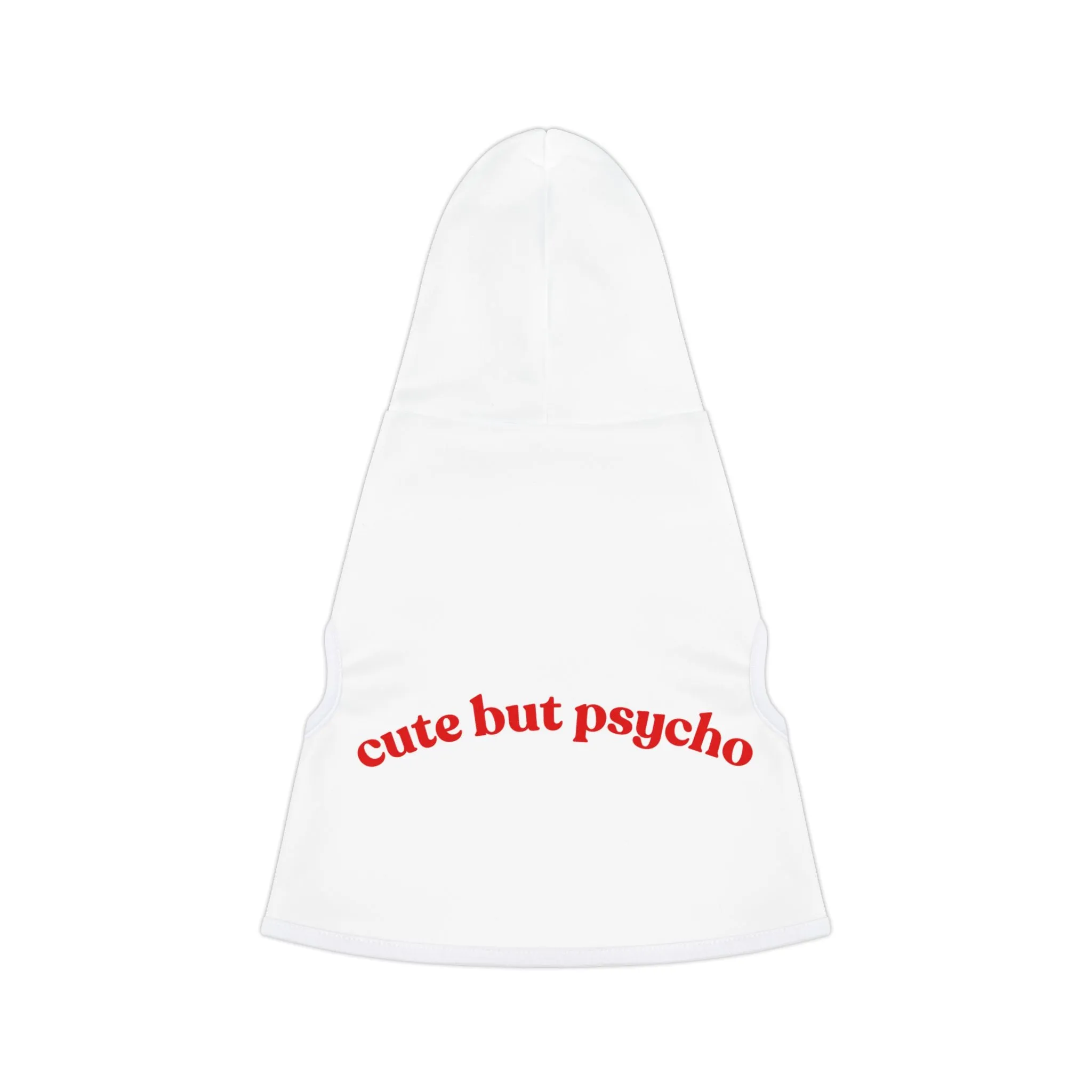 Classic 'Cute But Psycho' Pet Hoodie