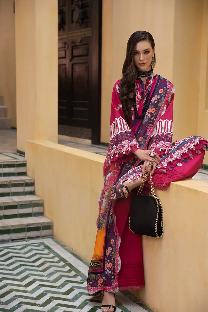 Classic Shocking Pink Heavily Embroidered Pakistani Salwar Kameez