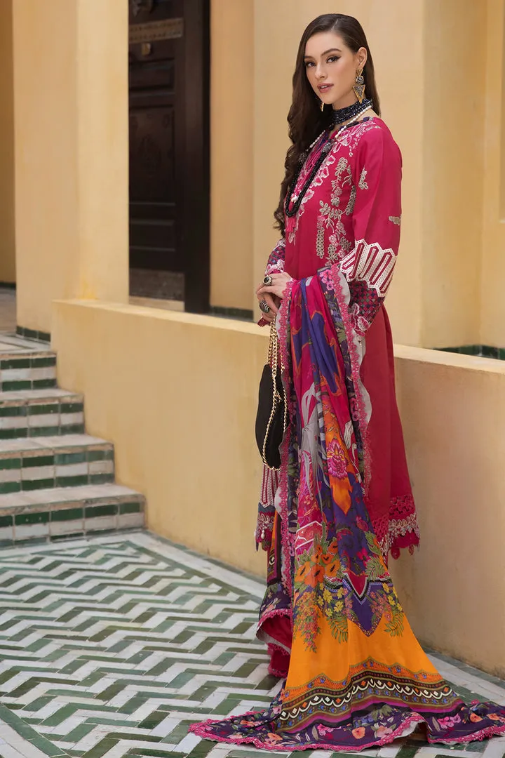 Classic Shocking Pink Heavily Embroidered Pakistani Salwar Kameez