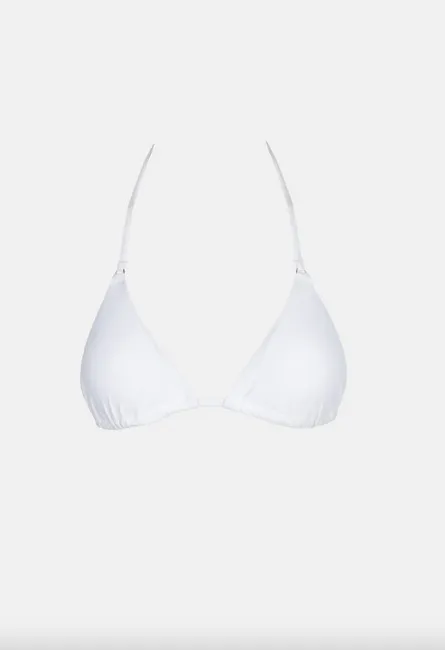 Classic Slide Tri Top - White