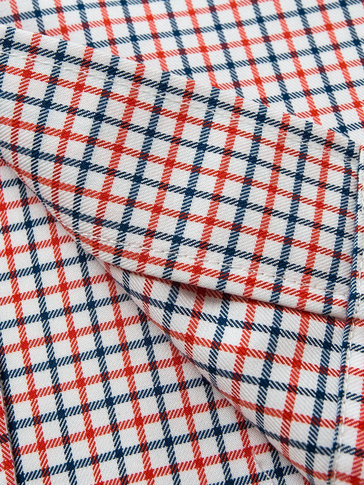 Contentment. Camp-Collar Tattersal Shirt