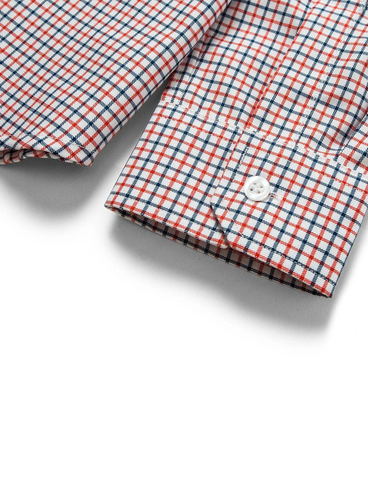 Contentment. Camp-Collar Tattersal Shirt