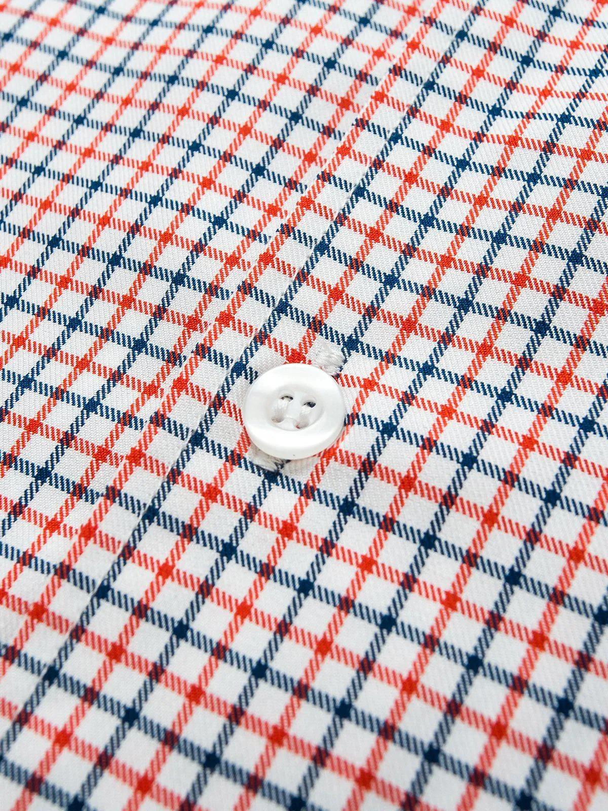 Contentment. Camp-Collar Tattersal Shirt