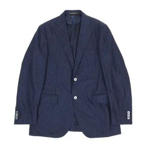 Corneliani Wool/Cashmere Striped Suit Size 50