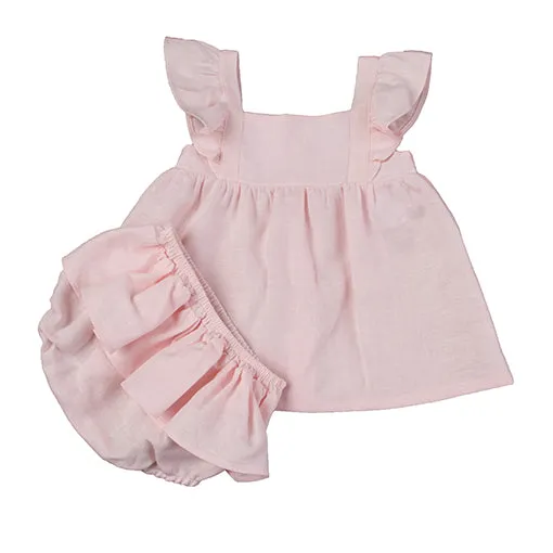 Cotton Dress & Bloomers