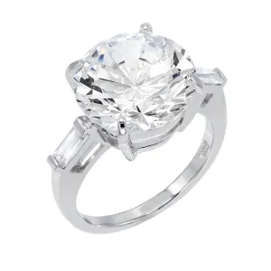CZ Round Ring