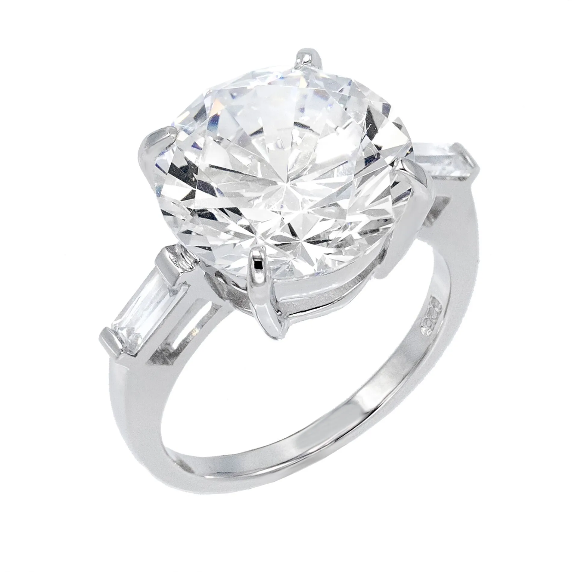 CZ Round Ring