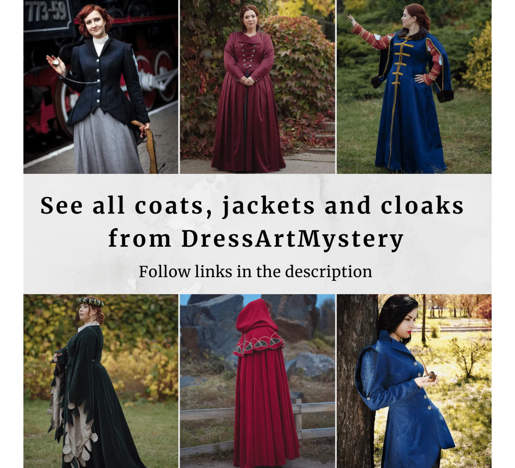Dark Red vegan wool hooded cloak