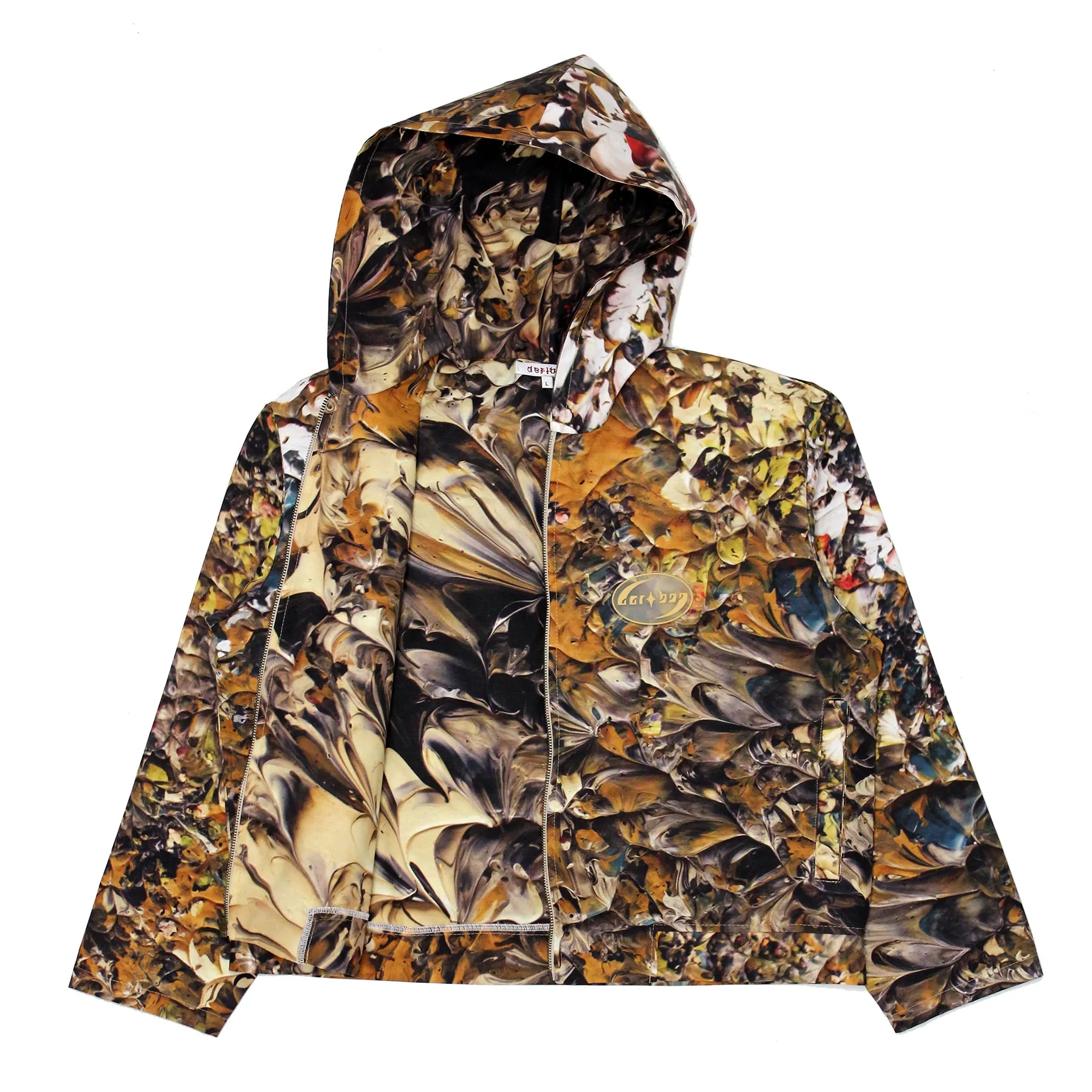 DBU Hooded Jacket (Real Paint Cotton Ripstop)