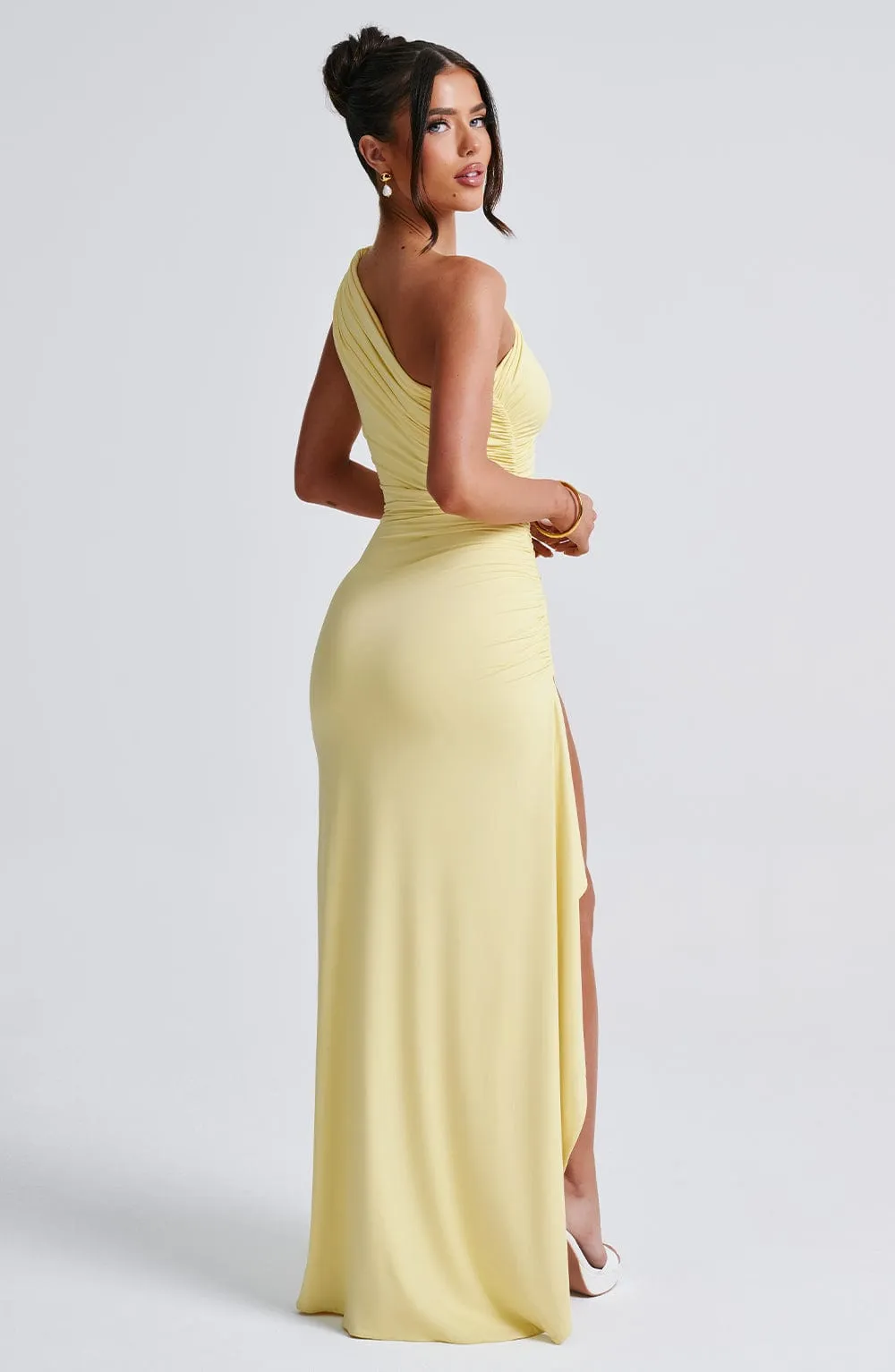 Delaney Maxi Dress - Lemon