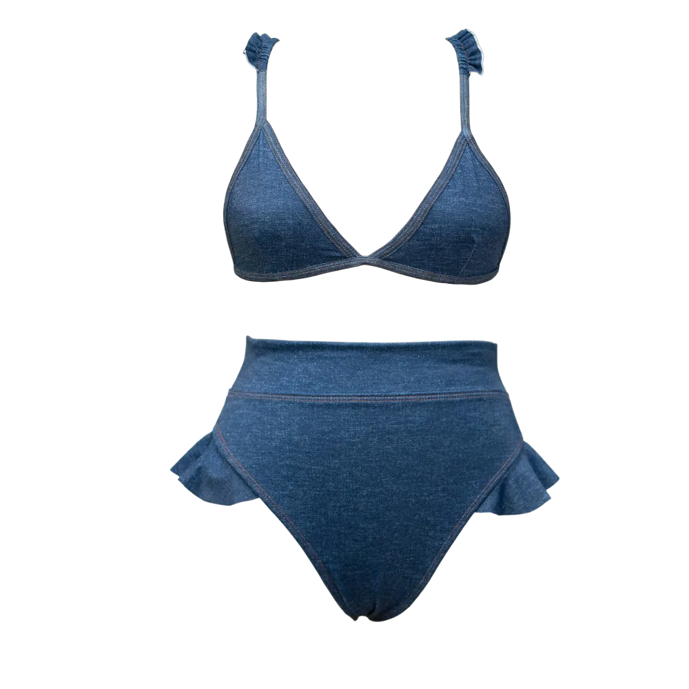 Denim Ruffle Bundle