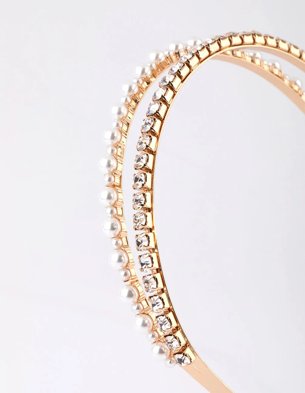 Diamante & Pearl Headband