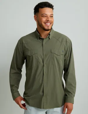 Diamond Back Button-Down