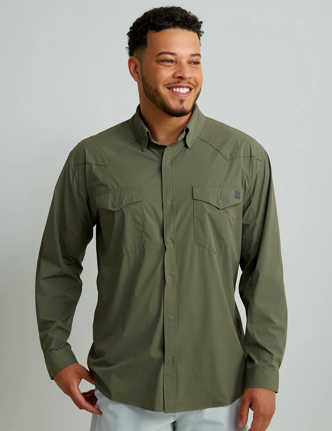 Diamond Back Button-Down