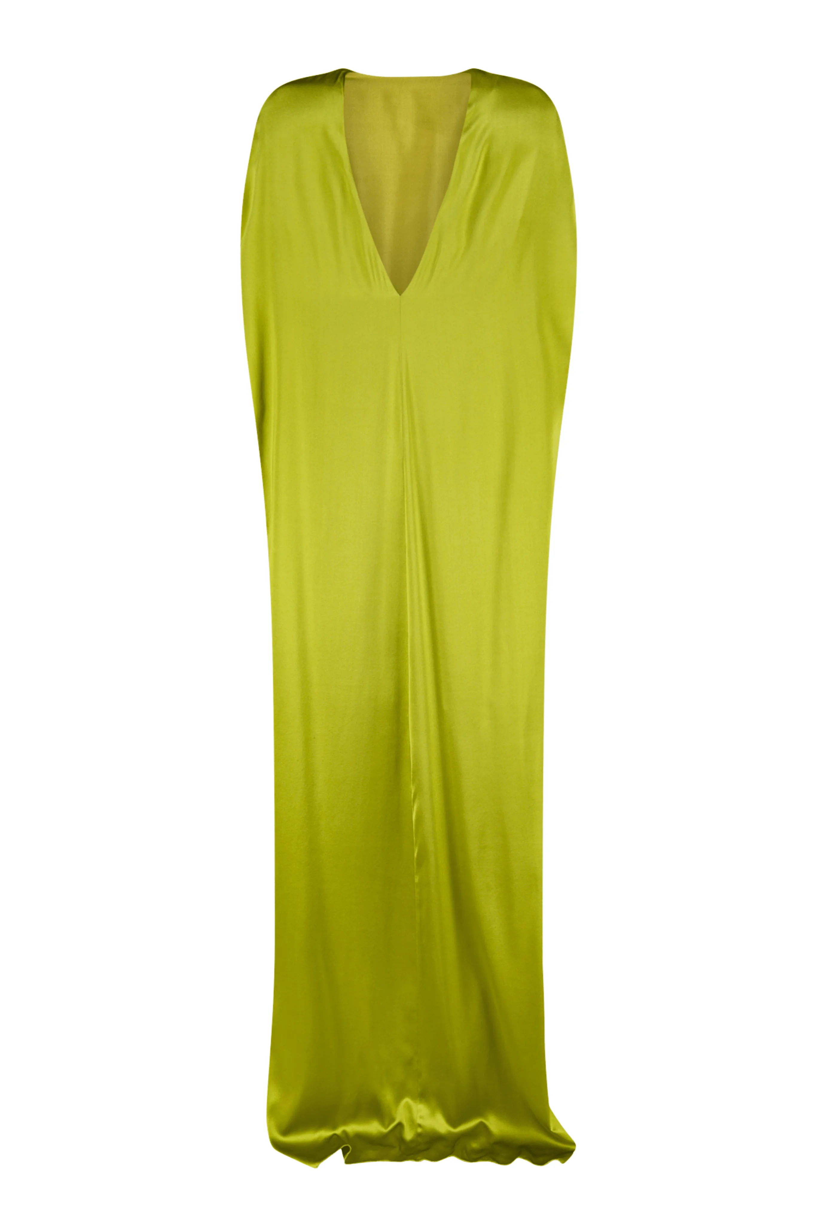 Diria Green Draped Dress