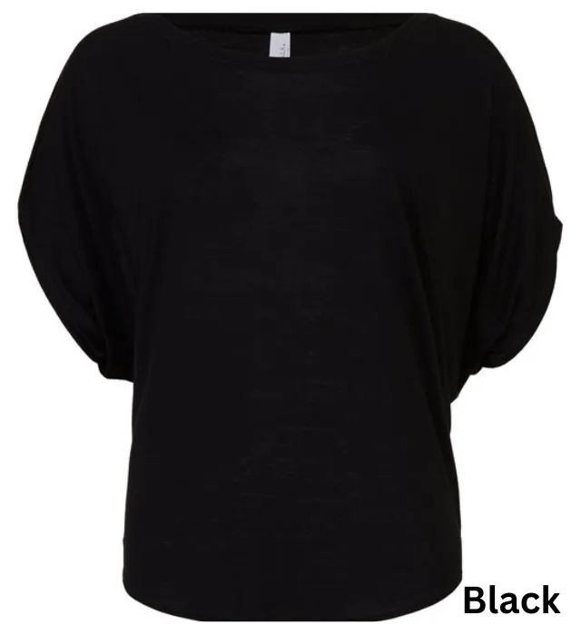Draped Sleeve Dolman Top