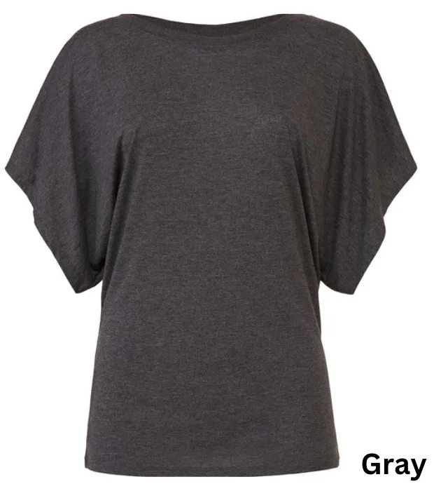 Draped Sleeve Dolman Top