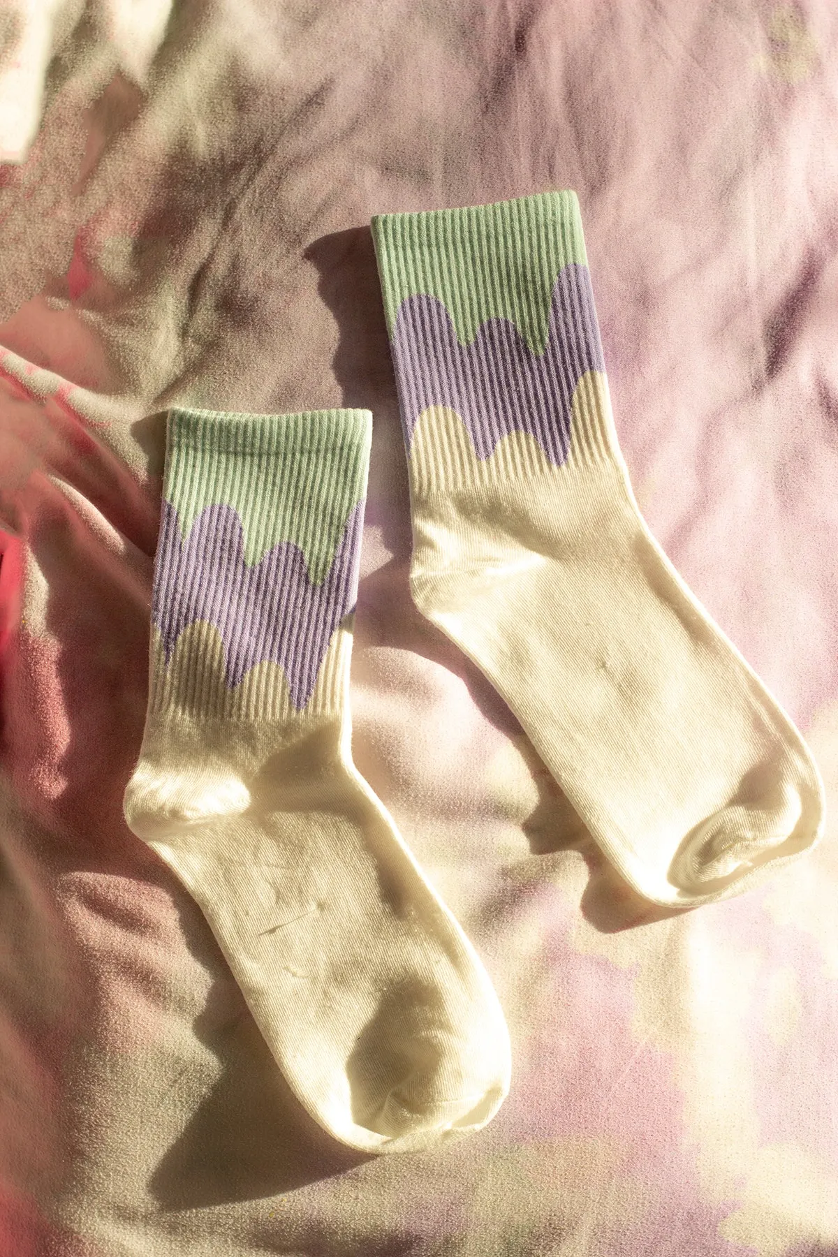 Drippy Top Socks