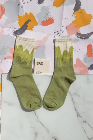 Drippy Top Socks